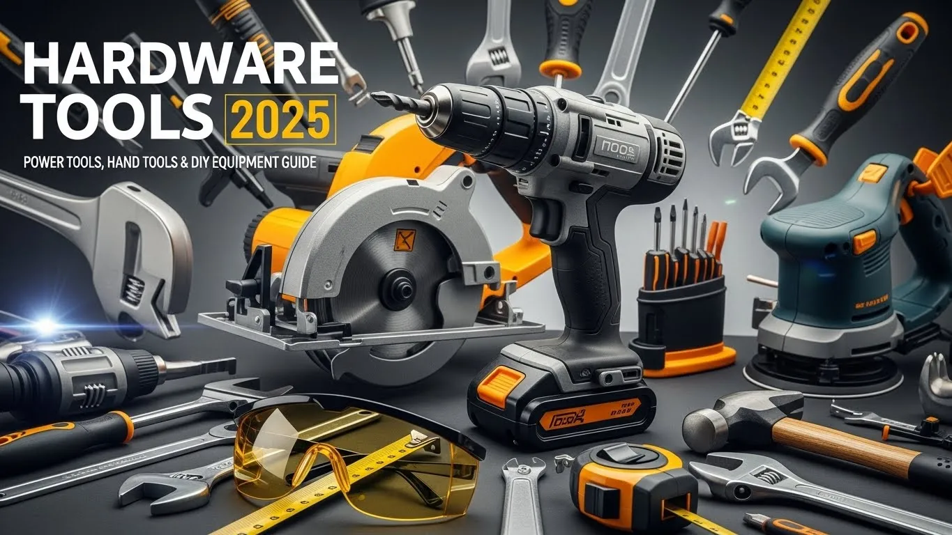 Hardware Tools 2025 | Power Tools, Hand Tools & DIY Equipment Guide